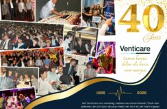 Venticare bestaat 40 jaar!